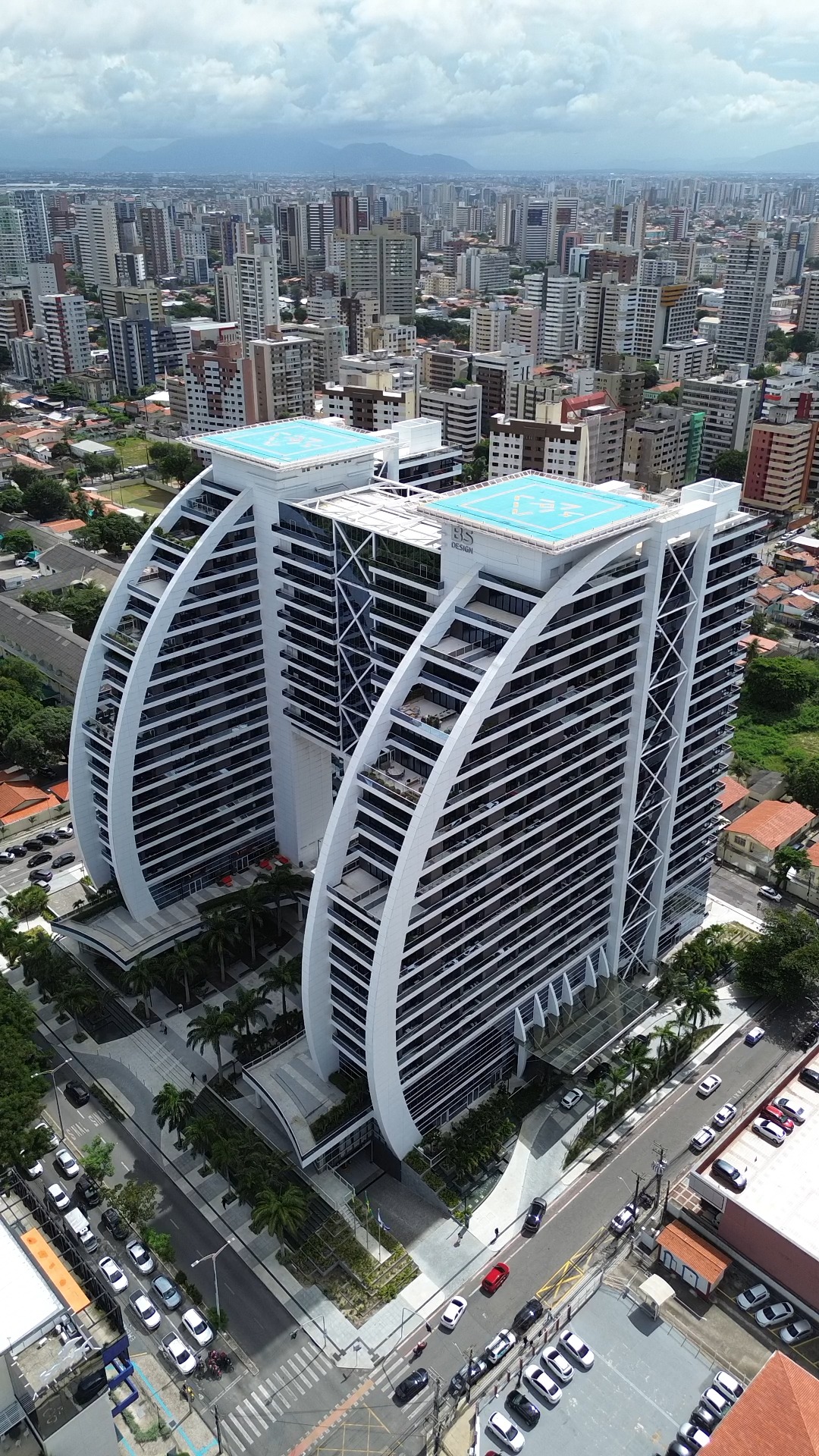 Fachada do BS Design  - Fortaleza